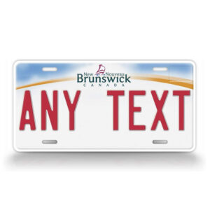 new brunswick license plate