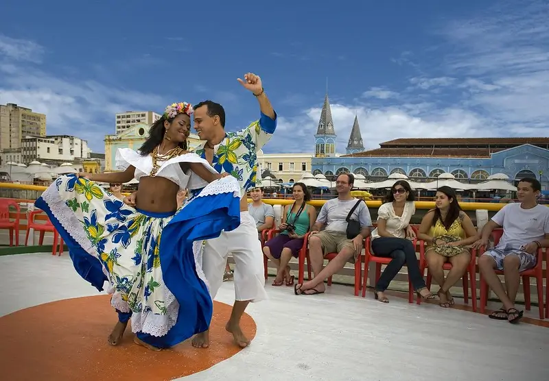 Carimbó dance circle 