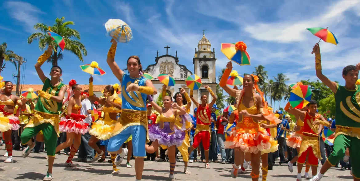 Frevo dancers