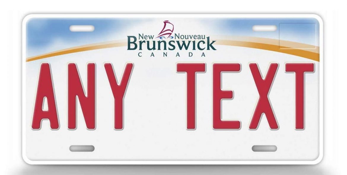 new brunswick license plate